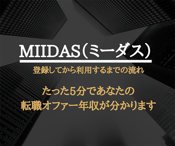 MIIDAS（ミーダス）の登録から利用するまでの流れ_アイキャッチ